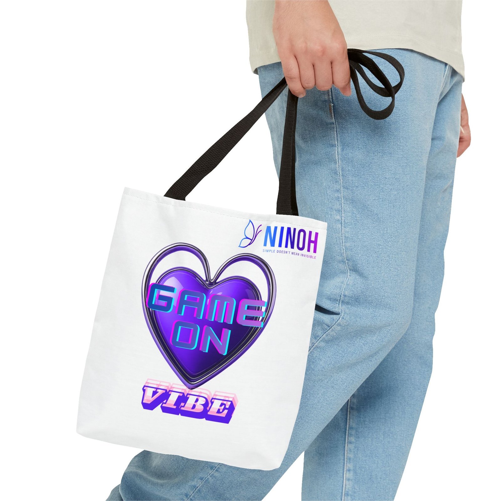 Game On Vibe Tote Bag — NINOH Accent