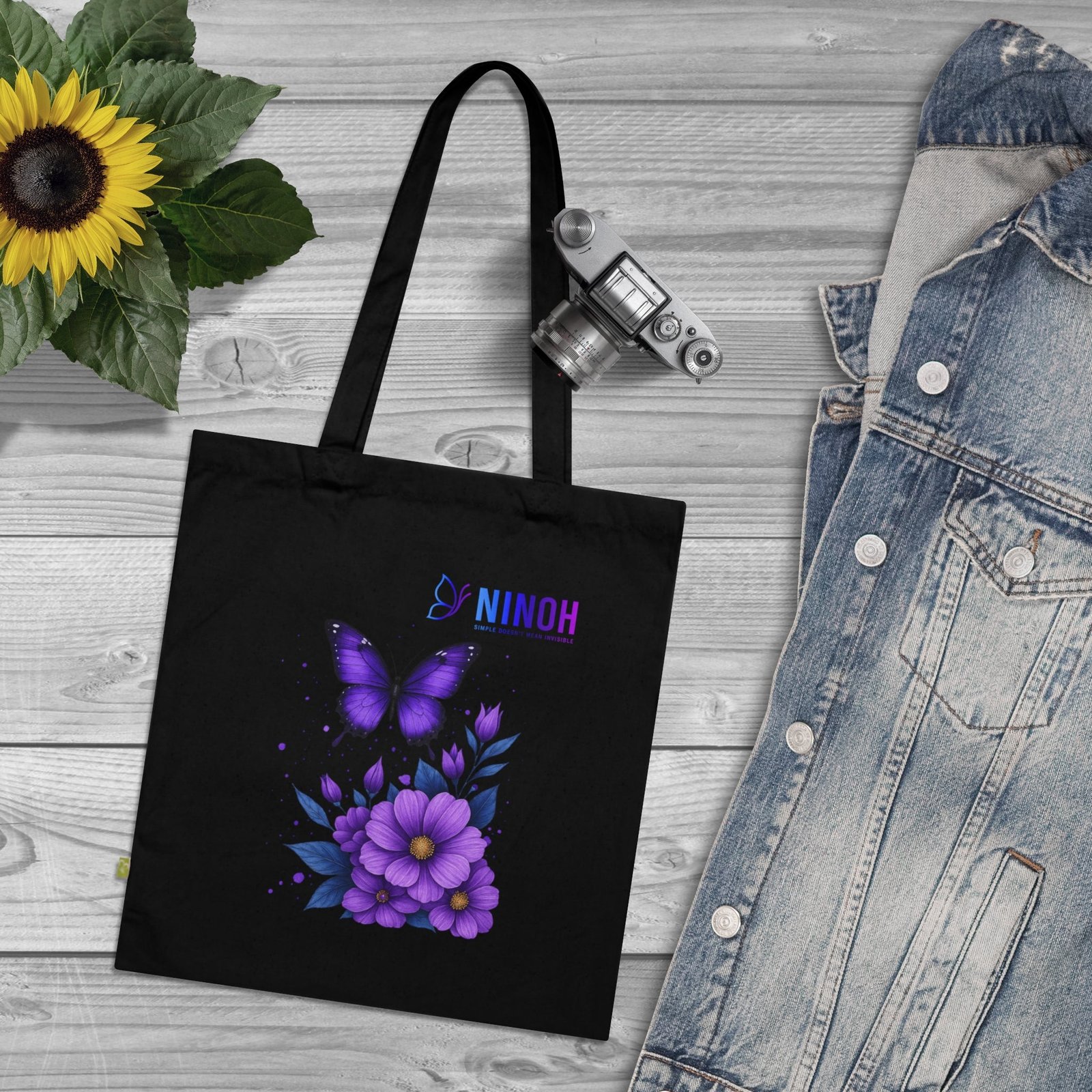 Butterfly Tote-Simple Doesn't Mean Invisible